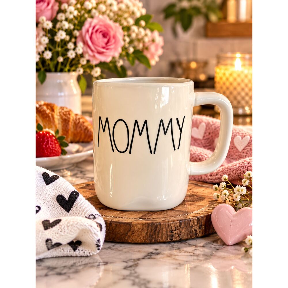 RAE DUNN “MOMMY” CERAMIC MUG – ARTISAN COLLECTION!